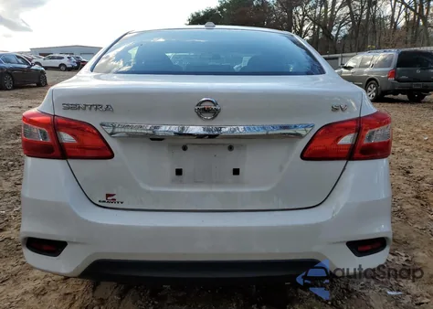 2018 Nissan Sentra Sv z USA, uszkodzony, nr VIN 3N1AB7AP7JY225187